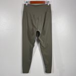 K. By Kendra Scott Activewear High‎ Rise Lustrous Leggings Olive Green Size L Size L Photo 3