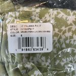 Rebecca Taylor  Fleur Silk Blend‎ green loungewear pajama pants size S Photo 4