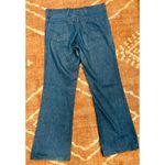 Womens 70s Vintage Time And Place Denim Flare Studded Jeans 10 Blue Photo 3
