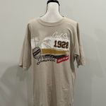 Red Stripe Jamaica Tee Tan Size XL Photo 0