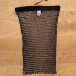 Pretty Little Thing - Fishnet Mesh diamonte Mini Skirt in Black & Silver Photo 0