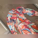 Alexis  x target boho printed button up robe dress belted summer designer classic Photo 7