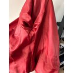 Alfani  red/orange suede leather jacket size L Photo 4