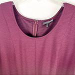 Lane Bryant Burgundy Fit & Flare Short Sleeve Pleated Pocket Dress, Size 28 Photo 6