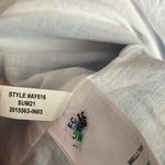 J.Crew  Tie-neck Cotton Mini Shift Dress Borges Stripe Ocean White Photo 12