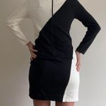 Alice + Olivia Black White Dress Photo 3