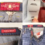 Lucky Brand Sofia Boot Cut Jeans Blue Denim Ladies Size 8 29 x 32.5 Photo 13