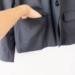 ZARA  One Button Blazer Jacket in Navy Photo 5