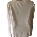 PINK - Victoria's Secret Pink VS Y2K VTG White Sweatshirt S Big Colorful Logo LS Spell Out Big Rainbow Photo 2