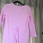 Ann Taylor  Light Pink Three Quarter Sleeve Tie Waist Sweatshirt Size Small Photo 15