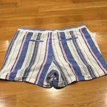 Ellen Tracy 𝅺 company striped linen blend shorts size xlarge . Photo 6