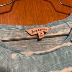 Juicy Couture  Woman's Cold Shoulder Teal Casual Blouse Size Medium Photo 4