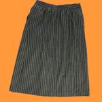 Jordache Vintage  Wool Midi Skirt‎ Pockets Sailor Photo 2
