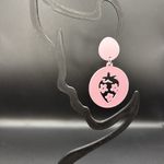 Pink Strawberry Earrings Photo 2