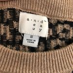 A New Day Leopard Print Crewneck Pullover Sweater. Size Small Photo 7