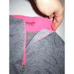 Spyder NWT Womens New 14 Top Long Sleeve Heather Black White Bright Pink Zip Che Photo 2