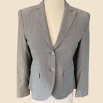 Theory Single Breasted Wool Blazer Photo 6