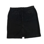 Gap  Black Short Denim Skirt Early 00s Size 10 Photo 2