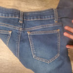 Wax Jean  Dark Blue Skinny Jeans Cozy Up Kniy Denim Size 1 Junior Photo 3