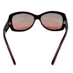 Versace Ombre Rectangle Rhinestone Logo Sunglasses w/ case red black y2k vintage Photo 5