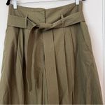 Adam Lippes Wide Leg Sage Green Pants Photo 2