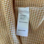 Doe & Rae Anthropologie  Top Small Yellow Blouse Boho Chic Romantic Summer Photo 4