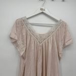 Vintage Unbranded *Flaws* Light Pink Coquette Nightgown Dress Lace OSFM Size undefined Photo 1