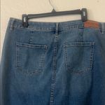 Marc New York Women's Blue long Denim Skirt  Size 16 Photo 6
