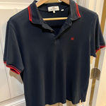 Mens Blue and Red Ben Sherman Original Collared Polo Shirt Size M Photo 0
