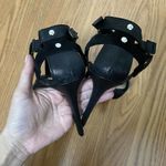 Herve Leger  Hera black high heel Strappy sandals Stiletto shoes size EU 38 US 7 Photo 5