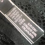 Victoria's Secret NWT  Sheer Black Lace High Neck Racerback Bralette Size Small Photo 7