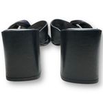 Everlane Women's Black Twisted Strap Mules Block Heel Size 6 Classic Minimalist Photo 3