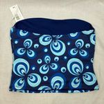 frankie's bikinis NWT Peace Strapless Bikini Top Amulet Photo 1