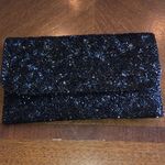 Valerie Stevens  Black & Gold Tone Vintage Seed Bead Beaded Evening Bag Clutch Photo 13