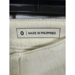 Vineyard Vines  Jeans Womens 0 White Skinny Raw Hem Five Pocket Casual Denim Photo 1