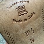 Larry Stuart Collection Elegant Gold Slingback Heels Luxury Size 8.5 Holiday Photo 12