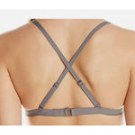 Lole Kailua Sports Bra Top Size Small Crossback Geometric Blue Gray Pink Active Photo 8