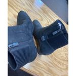 Vionic Shantelle Chelsea Boots Women's 9.5 Black Nubuck Bootie Waterproof S66 Photo 4