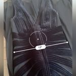 Tadashi Shoji Vintage Tadashi Velvet Gown in Black Size Medium Black Tie Evening Gown Wedding Photo 4