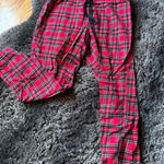 J.Crew  Red and Black Plaid Lounge Pants Photo 0
