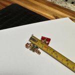 Lot Of 2 Signed Avon Brooch Tack Lapel Pin Gold Tone Photo 1