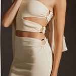 Anthropologie  Bordeaux Cutout Women's Strapless Mini Dress Photo 1