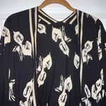 Ellen Tracy Floral Print Open Front Kimono Top Photo 3