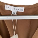 Baltic Born  Sicily Brown Satin Maxi Dress NWTs size XL Photo 8