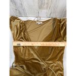 Baltic Born  Katelyn Velvet Maxi Dress Gold L | NWT | Wrap Style | MSRP $90 Photo 7