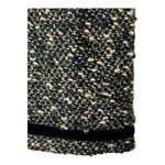 Nanette Lepore Skirt Women 12 Brown Black Tweed Velvet Trim Pencil Straight Photo 2