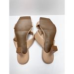 Open Edit Open Edit Sandals Size 11 Qarly Heeled Tan Open Square Toe Slip On Heels Photo 10