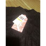 Band of Gypsies  NWT Black Raquel Cable Knit Sweater Size M Photo 1