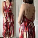 Free People New! Free People Siren Maxi Dress/Top Lace Trim Straps Slit, size XS Photo 1