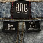 Urban Outfitters BDG Slim Straight Button Fly Jeans 26 Women’s Light Wash Photo 3